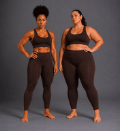 Legging marrom chocolate