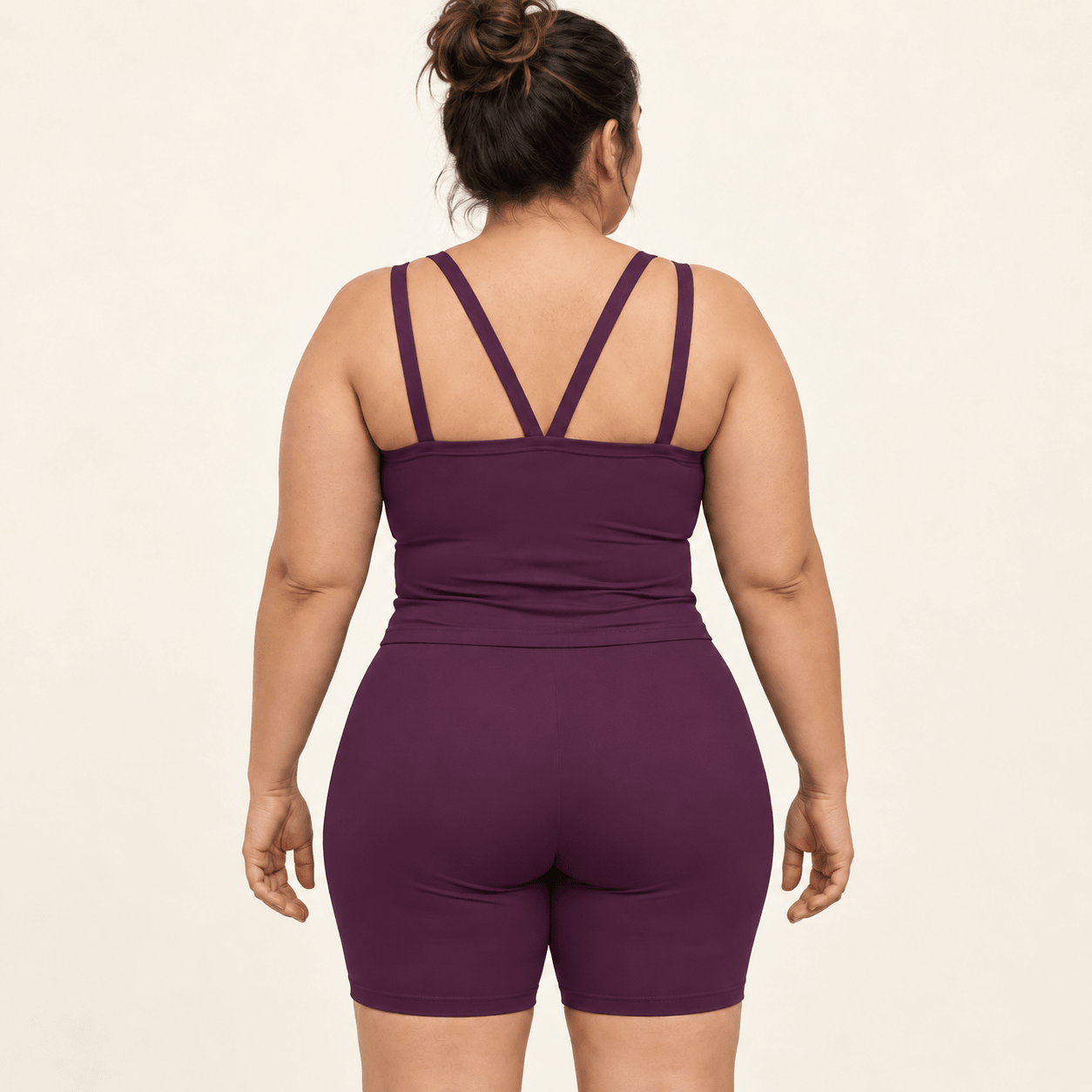 Top Penélope beringela – costas
