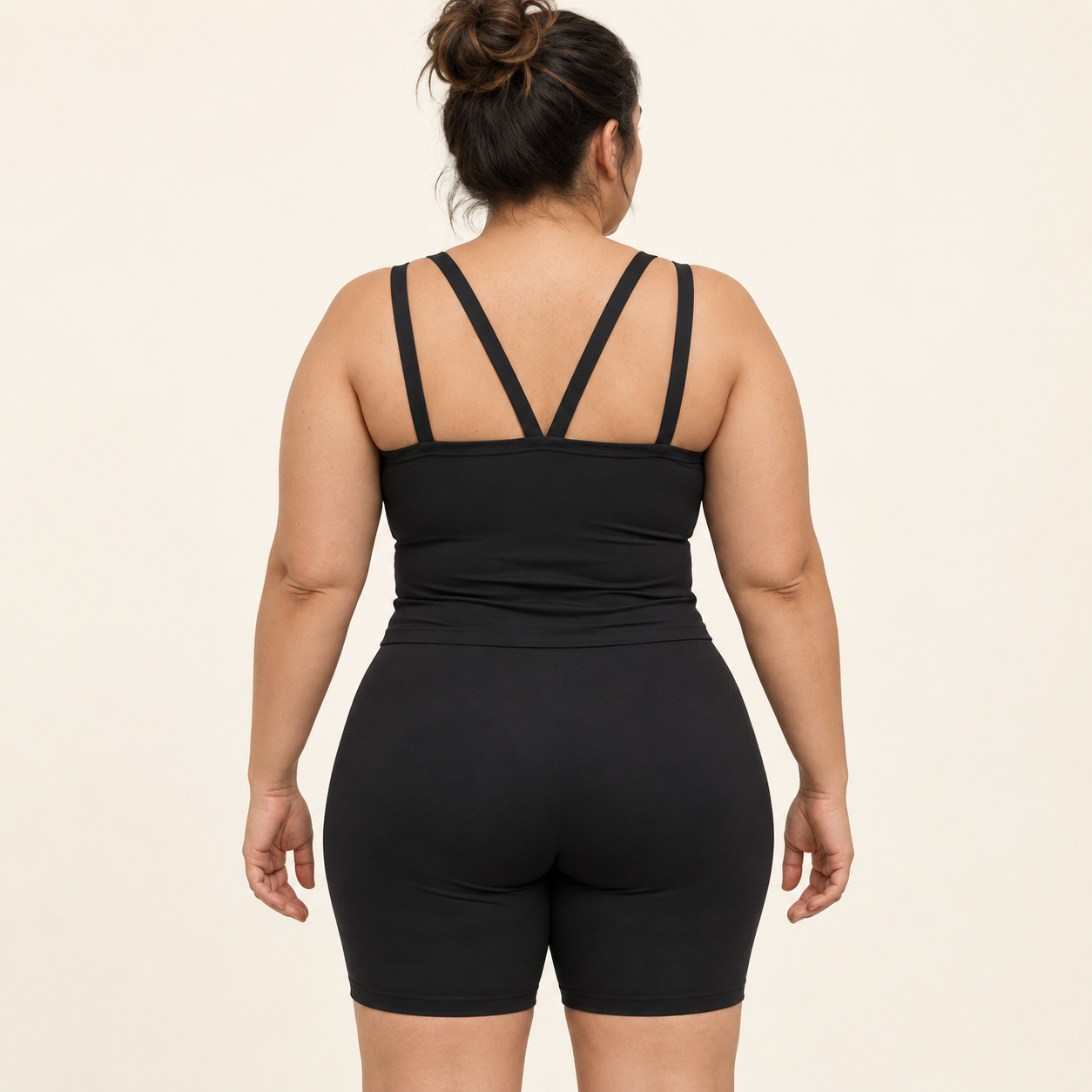 Top Penélope preto – costas