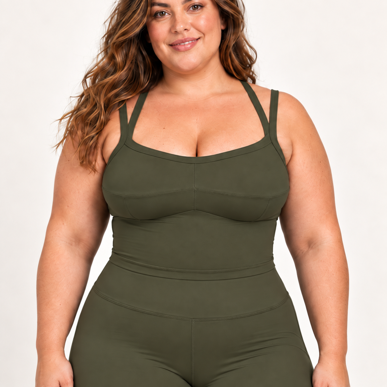 Top Penélope verde militar – detalhe bojo