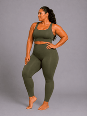 Legging verde militar