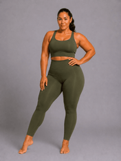 Legging verde militar