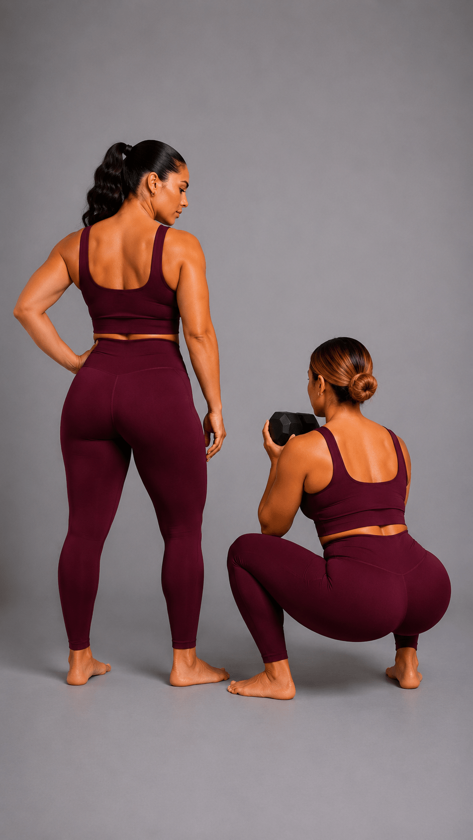Legging vinho