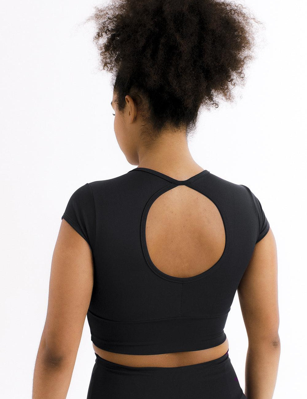 TOP CROPPED BRENDA PRETO - NU MOLDY