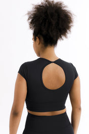 TOP CROPPED BRENDA PRETO - NU MOLDY