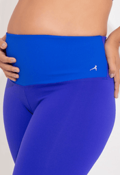 Legging gestante azul