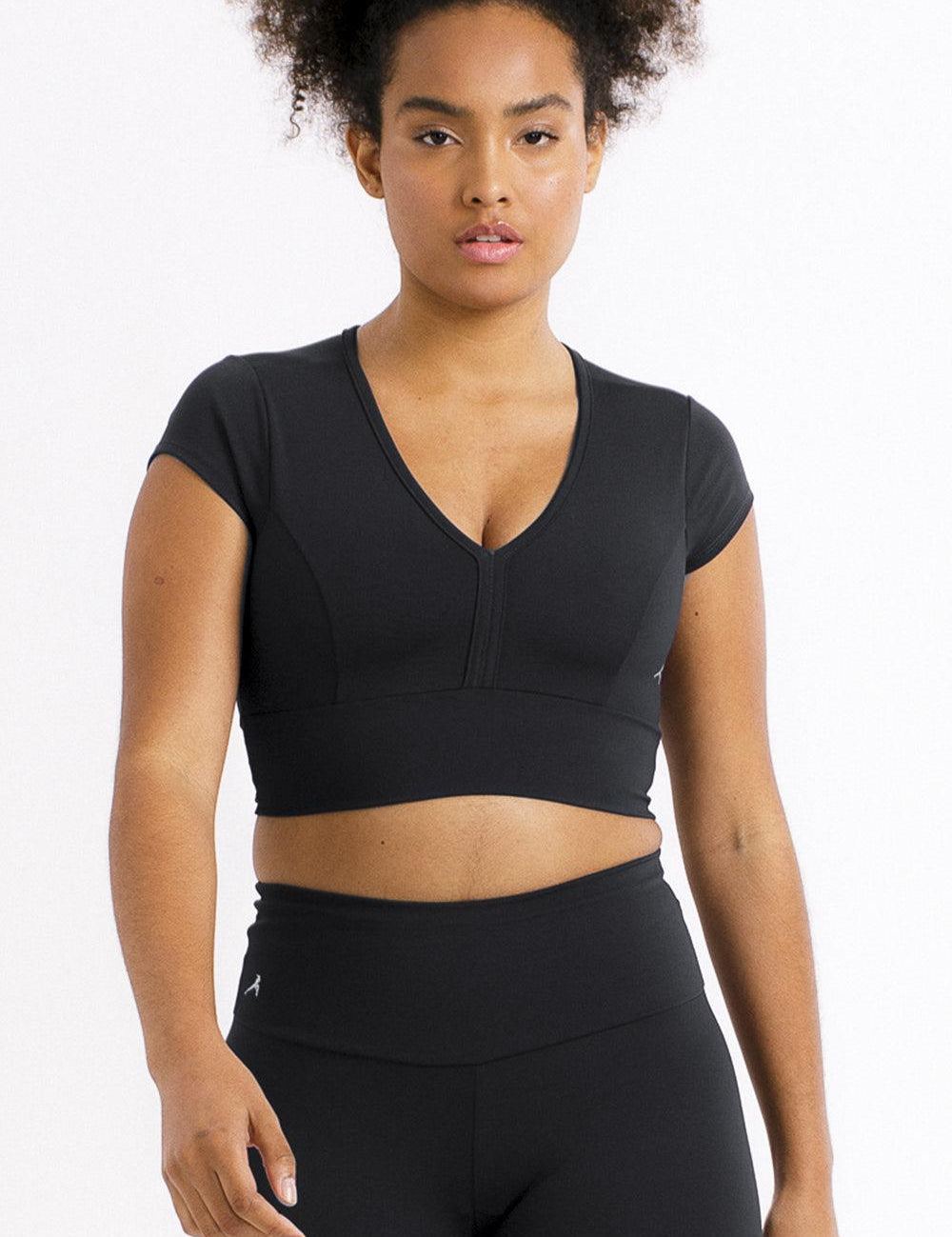 TOP CROPPED BRENDA PRETO - NU MOLDY