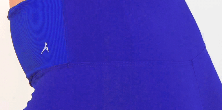 Legging gestante azul
