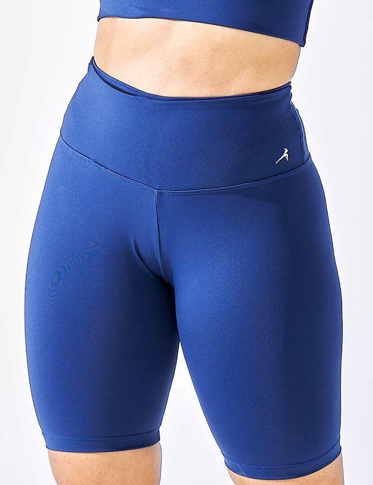 SHORT CICLISTA AZUL MARINHO - LOW - NU MOLDY
