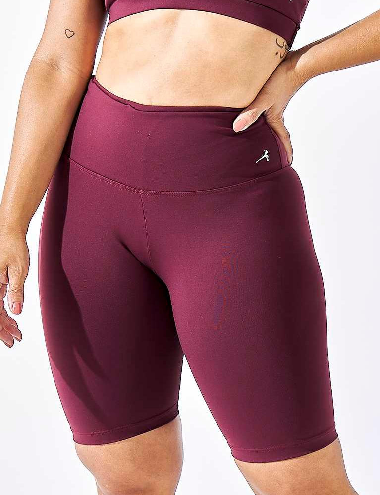 SHORT CICLISTA LOW VINHO - NU MOLDY